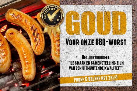 BBQ worst met goud bekroond